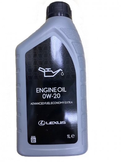 Масло моторное Toyota Lexus Engine Oil Advanced Fuel Economy Extra 0W-20 1 л TOYOTA 0888083887GO