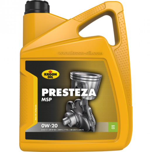 Масло моторное Kroon-Oil Presteza MSP 0W-20 5 л 36497 KROON-OIL 36497