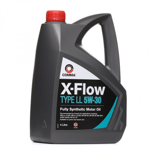 Масло моторное Comma Комма X-Flow Type LL 5W-30 4л XFLL4L Comma XFLL4L