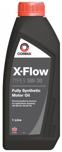 Масло моторное Comma Комма X-FLOW TYPE V 5W-30 1л XFV1L Comma XFV1L