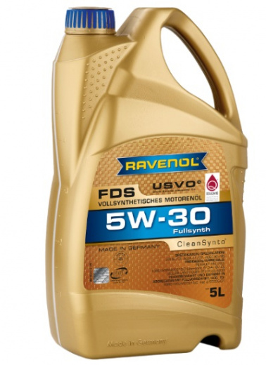 Моторное масло RAVENOL 4014835795655 FDS 5W-30 5л RAVENOL 4014835795655