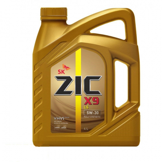Масло моторное Zic Зик X9 LS 5W-30 4л 162608 ZIC 162608