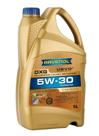 Моторное масло RAVENOL 4014835732353 DXG SAE 5W-30 5л RAVENOL 4014835732353
