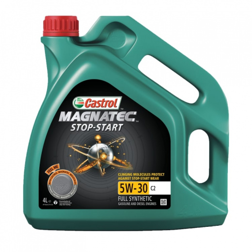 Масло моторное Castrol Кастрол Magnatec Stop-Start 5W-30 C2 4 л CASTROL CASTROL5W30MAGNATECSTOPSTARTC24