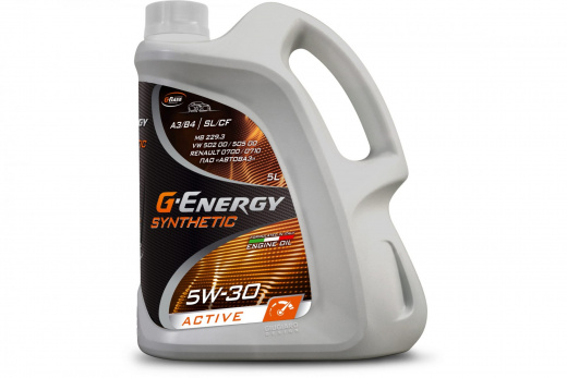 Масло моторное G-Energy Synthetic Active 5W-30 5 л G-ENERGY 253142406
