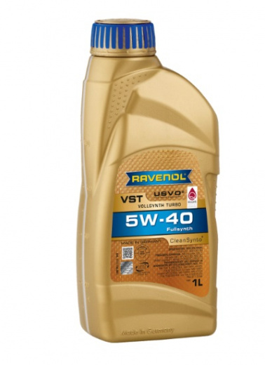 Моторное масло RAVENOL 4014835790117 Turbo VST 5W-40 1л RAVENOL 4014835790117