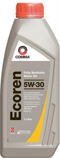Масло моторное Comma Комма ECOREN 5W-30 1л ECR1L Comma ECR1L