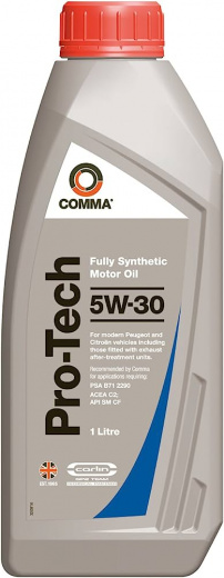 Масло моторное Comma Комма PRO-TECH 5W-30 1л PTC1L Comma PTC1L