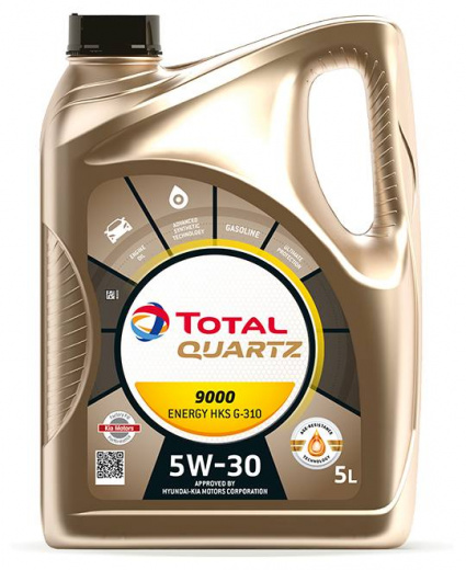 Масло моторное Total QUARTZ 9000 ENERGY HKS 5W-30 5л 213800 Total 213800