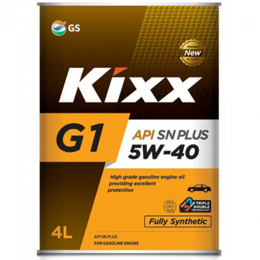 Масло моторное Kixx G1 SN Plus 5W-40 4 л KIXX L210244TR1