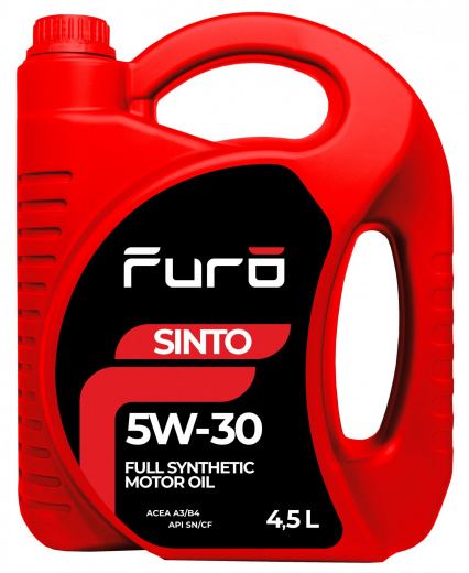 Масло моторное Furo Sinto 5W-30 4,5 л 5W30FR002 FURO 5W30FR002