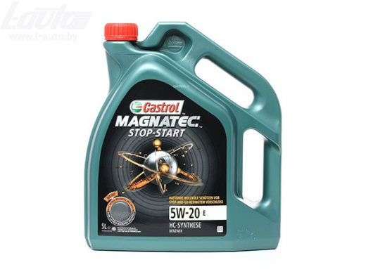 Масло моторное Castrol Кастрол Magnatec Stop-Start 5W-20 E (DUALOCK) 5 л CASTROL 15CC4D