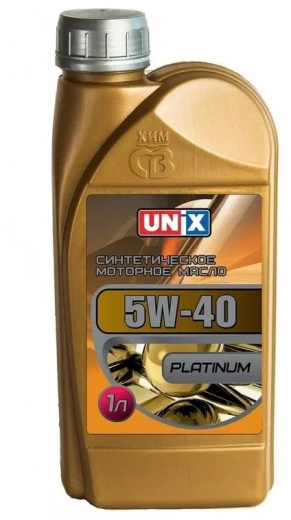Масло моторное Unix 5W-40 SN/CF 1 л UNIX 10123
