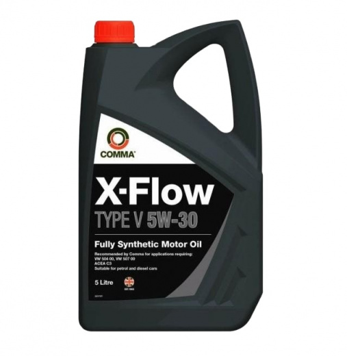 Масло моторное Comma Комма X-FLOW TYPE V 5W-30 5л XFV5L Comma XFV5L