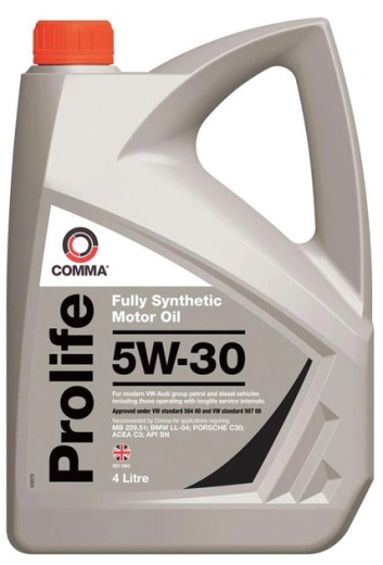 Масло моторное Comma Комма PROLIFE 5W-30 4л PRO4L Comma PRO4L