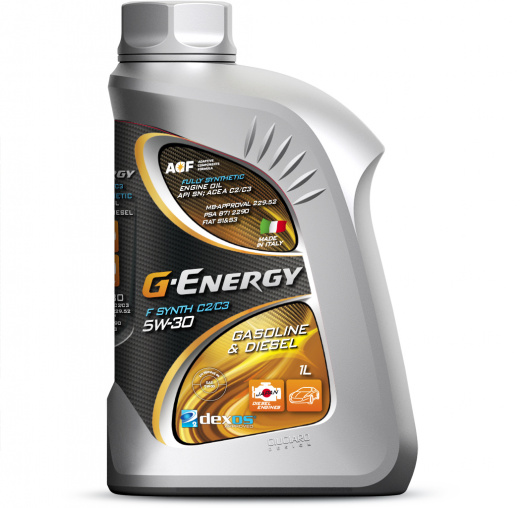 Масло моторное G-Energy F Synth C2/C3 5W-30 1 л G-ENERGY 253142371