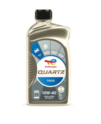 Масло моторное Total Quartz 7000 10W-40 1 л 214110 Total 214110