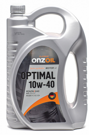 Масло моторное Onzoil Optimal SG/CF 10W-40 4.5л Onzoil ONZOILSAE10W40OptimalSGCF45L