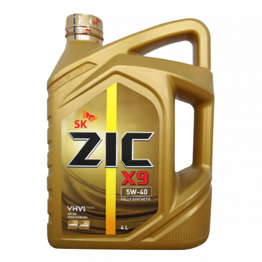 Масло моторное Zic Зик X9 5W-40 4л 162613 ZIC 162613