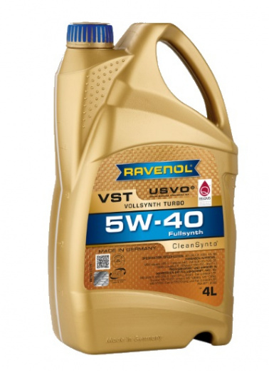 Моторное масло RAVENOL 4014835790193 Turbo VST 5W-40 4л RAVENOL 4014835790193