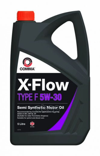 Масло моторное Comma Комма X-Flow Type F 5W-30 5л XFF5L Comma XFF5L