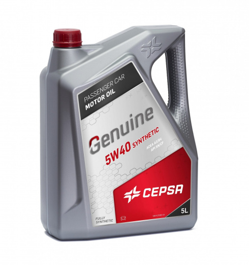 Масло моторное Cepsa Genuine Synthetic 5W-40 512553090 5 л CEPSA 512553090