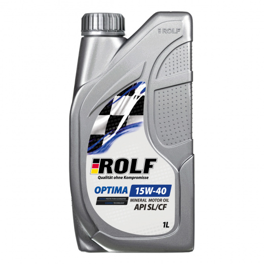 Масло моторное Rolf Optima 15W-40 SL/CF 1 л ROLF 322236