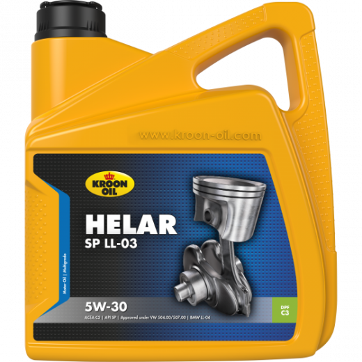 Масло моторное Kroon-Oil Helar SP LL-03 5W-30 4л 32303 Kroon-Oil 32303
