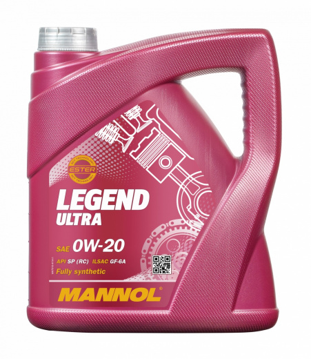 Масло моторное Mannol 7918 Legend Ultra 0W-20 4 л MANNOL 56699