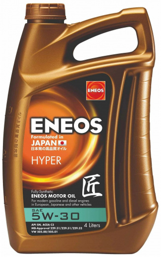 Масло моторное Eneos Hyper-R 5W-30 4 л ENEOS EU0032301N
