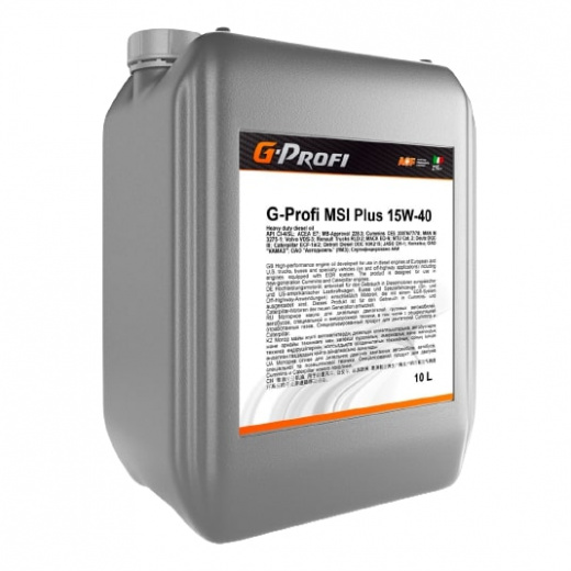 Масло моторное G-Energy G-Profi MSI Plus 15W-40 10 л G-ENERGY 253133695