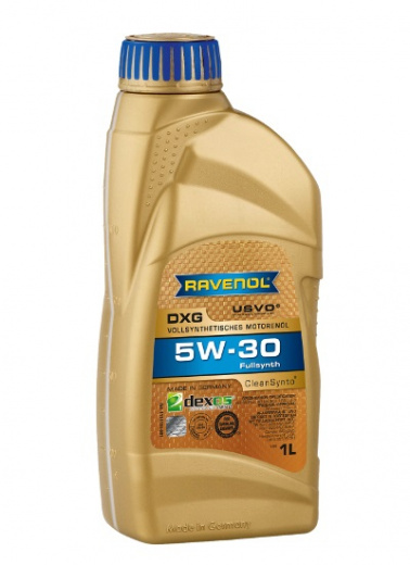 Моторное масло RAVENOL 4014835732315 DXG SAE 5W-30 1л RAVENOL 4014835732315
