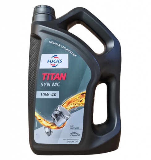 Масло моторное Fuchs TITAN SYN MC 10W-40 4л 602003003 Fuchs 602003003