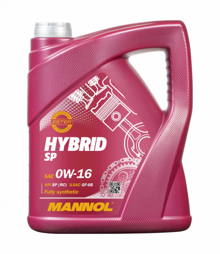 Масло моторное Mannol 7920 Hybrid SP 0W-16 5 л MANNOL 56880