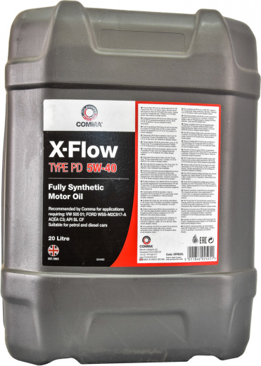 Масло моторное Comma Комма X-Flow Type PD 5W-40 XFPD20L 20 л COMMA XFPD20L
