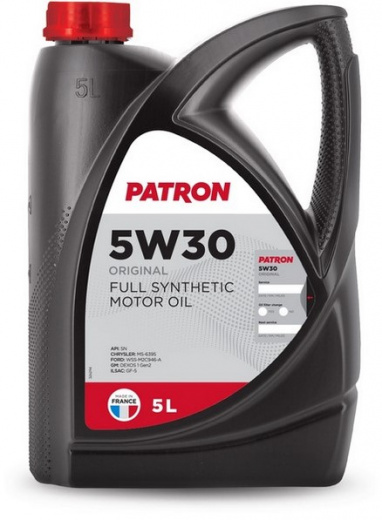 Масло моторное Patron Original SN 5W-30 5л PATRON 5W305LORIGINAL