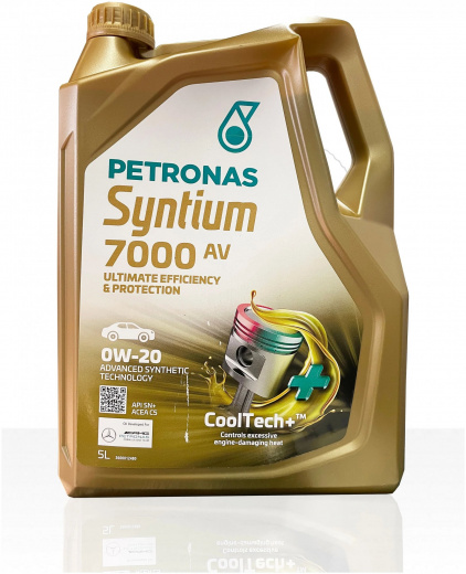 Масло моторное Petronas Syntium 7000 AV 0W-20 5 л PETRONAS 70410M12EU