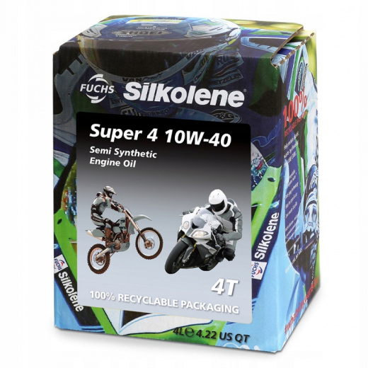 Масло моторное Fuchs Silkolene Super 4 10W-40 4 л 600985059 FUCHS 600985059