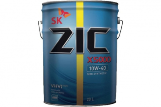 Масло моторное Zic Зик X5000 10W-40 20л 192658 ZIC 192658