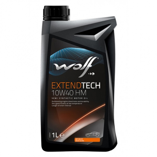 Масло моторное Wolf Вольф ExtendTech HM 10W-40 1л 151271 WOLF 151271