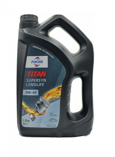 Масло моторное Fuchs Titan Supersyn Longlife 0W-40 602010773 5 л Fuchs 602010773
