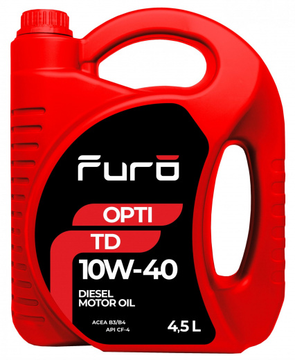 Масло моторное Furo OPTI TD 10W-40 4,5 л 10W40FR017 FURO 10W40FR017