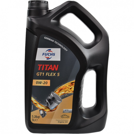 Масло моторное Fuchs TITAN GT1 Flex 5 0W-20 5л 602008138 Fuchs 602008138