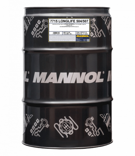 Масло моторное Mannol 7715 Longlife 504/507 5W-30 60 л MANNOL 99669