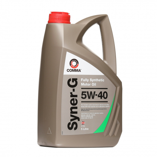 Масло моторное Comma Комма Syner-G 5W-40 5л SYN5L Comma SYN5L