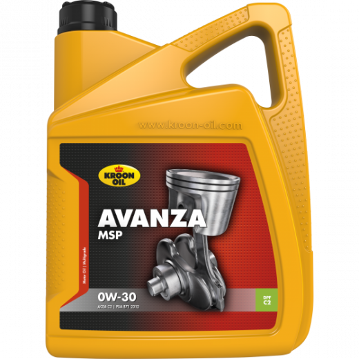 Масло моторное Kroon-Oil Avanza MSP 0W-30 5л 35942 Kroon-Oil 35942