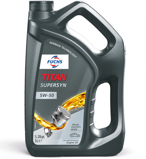 Масло моторное Fuchs Titan Supersyn 5W-50 602084736 5 л Fuchs 602084736