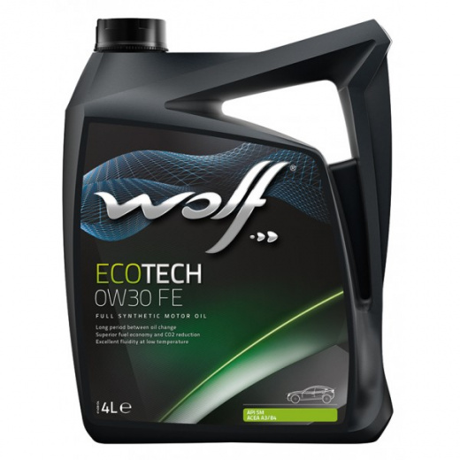 Масло моторное Wolf Вольф EcoTech FE 0W-30 4л 141054 WOLF 141054