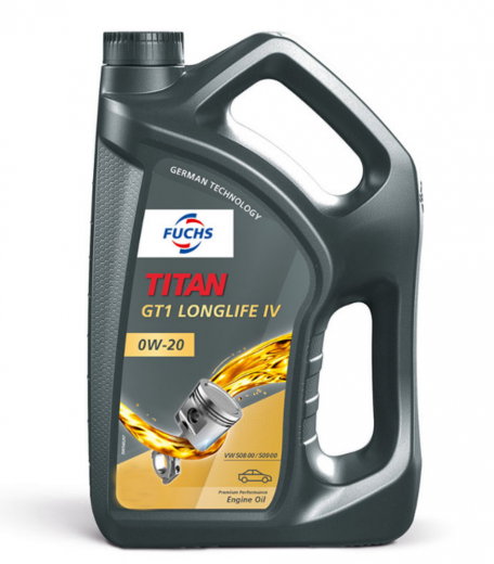 Масло моторное Fuchs TITAN GT1 Longlife IV 0W-20 4л 601227516 Fuchs 601227516