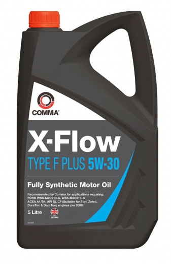Масло моторное Comma Комма X-FLOW TYPE F PLUS 5W-30 5л XFFP5L Comma XFFP5L